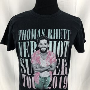 Thomas Rhett Very Hot Summer Tour Shirt 2019 Music Country Black Large